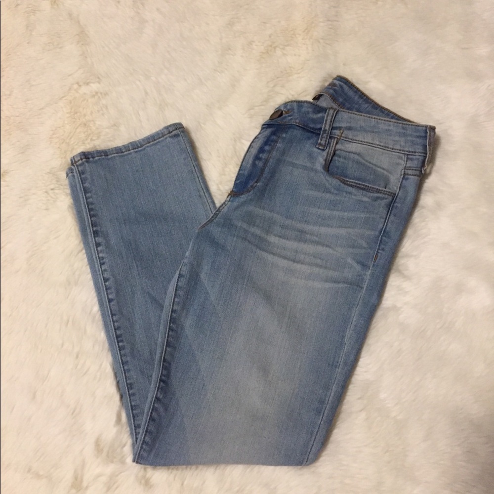NWOT- KUT ankle straight leg jeans!